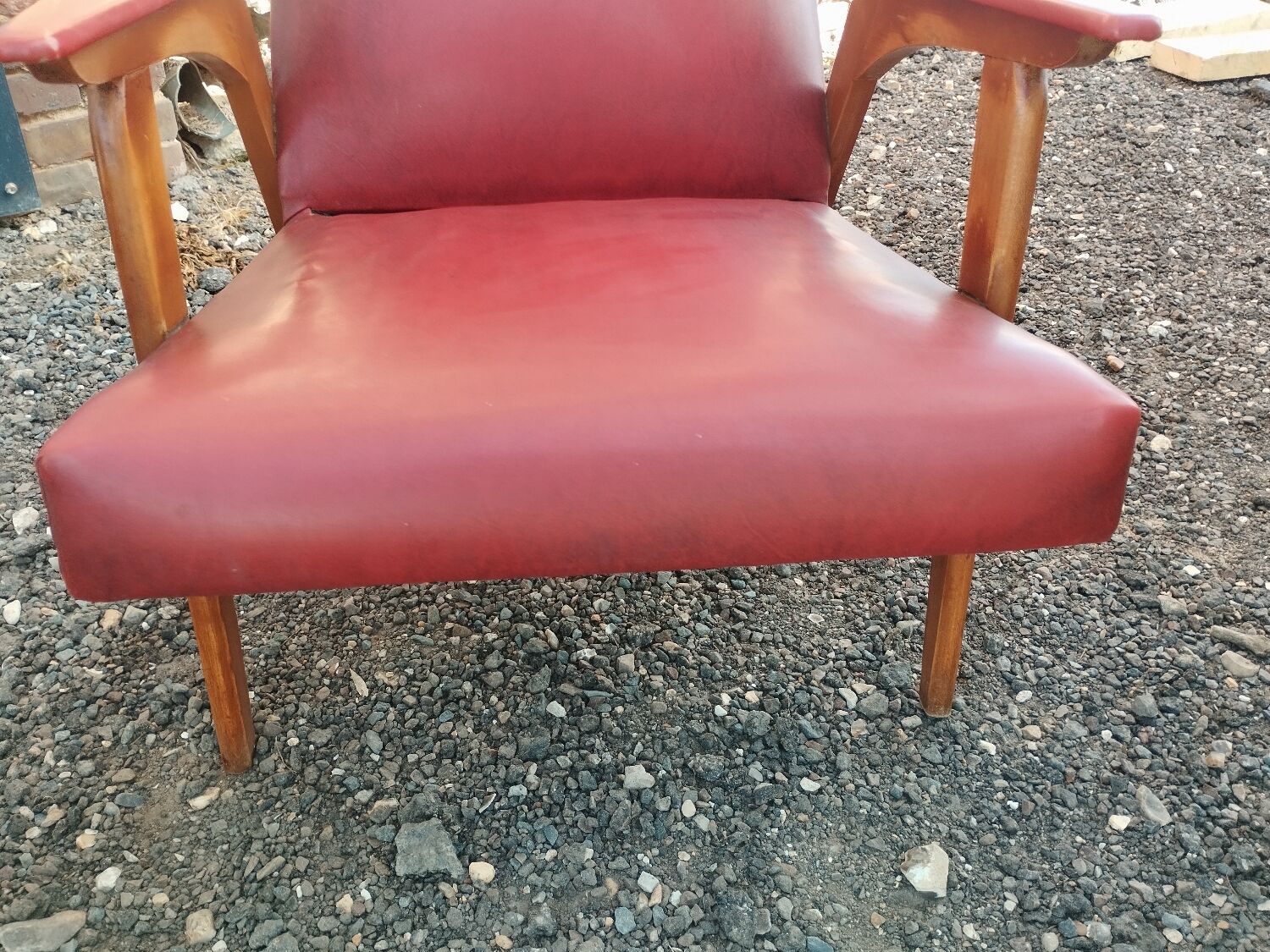 Paire de fauteuils vintage ancien