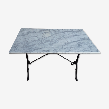 Marble tray bistro table