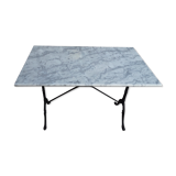 Marble tray bistro table