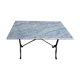 Marble tray bistro table