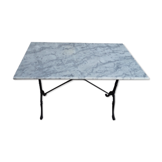 Marble tray bistro table