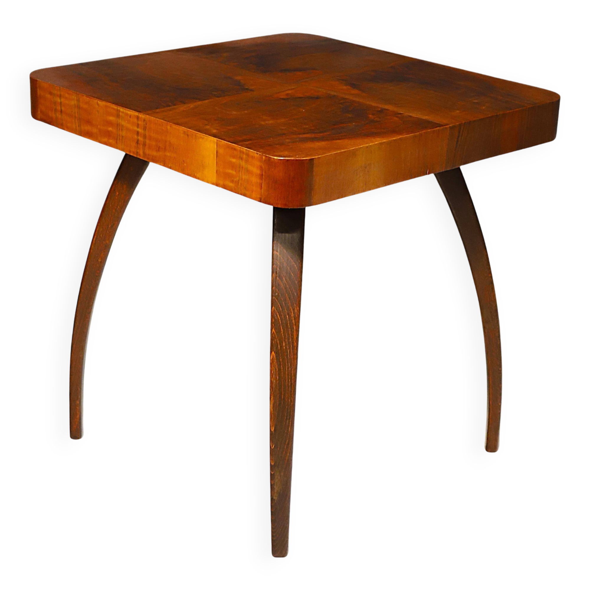 Fully renovated Spider table H 259 by Jindřich Halabala, 1930´s
