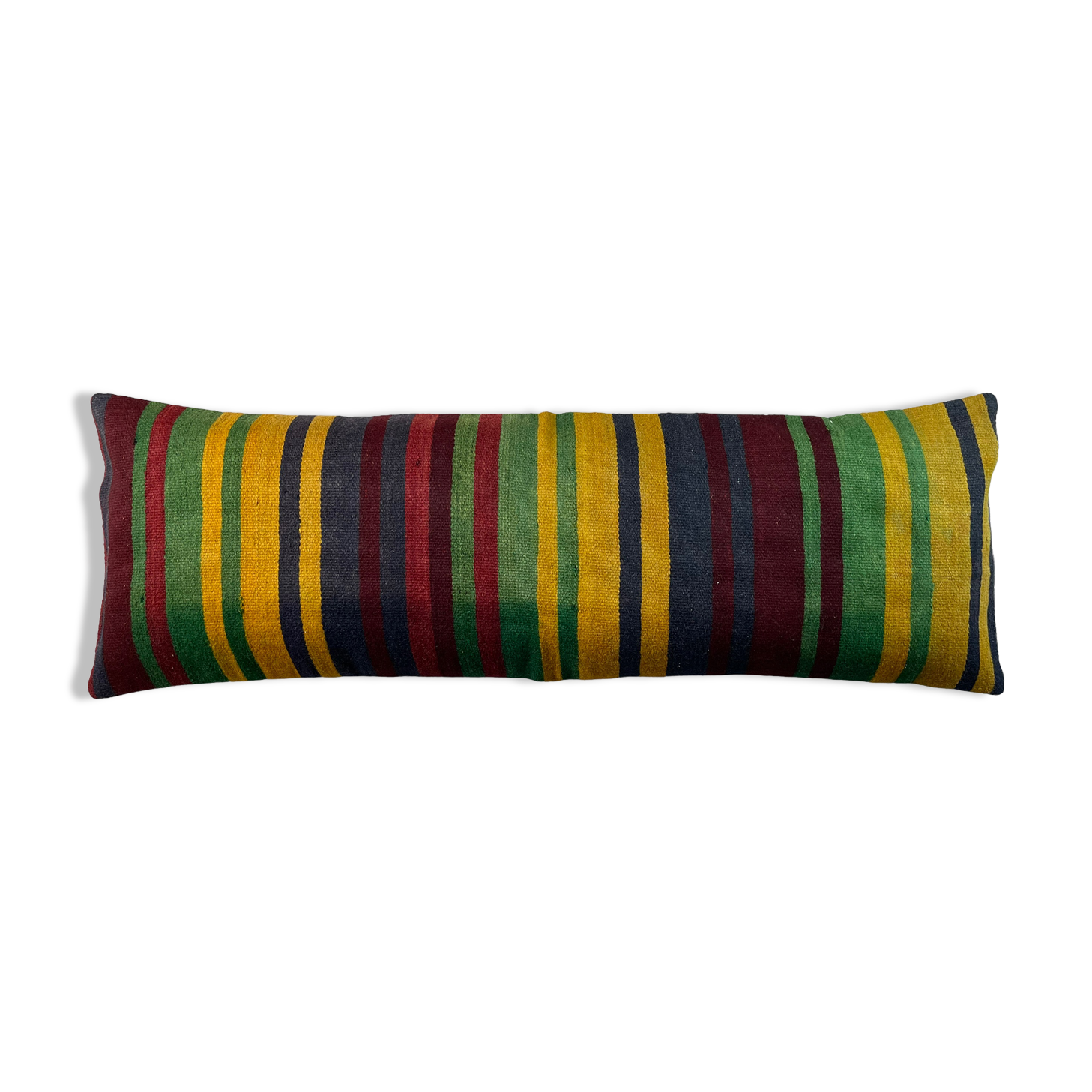 Vintage turkish kilim cushion cover , 120 x 40 cm