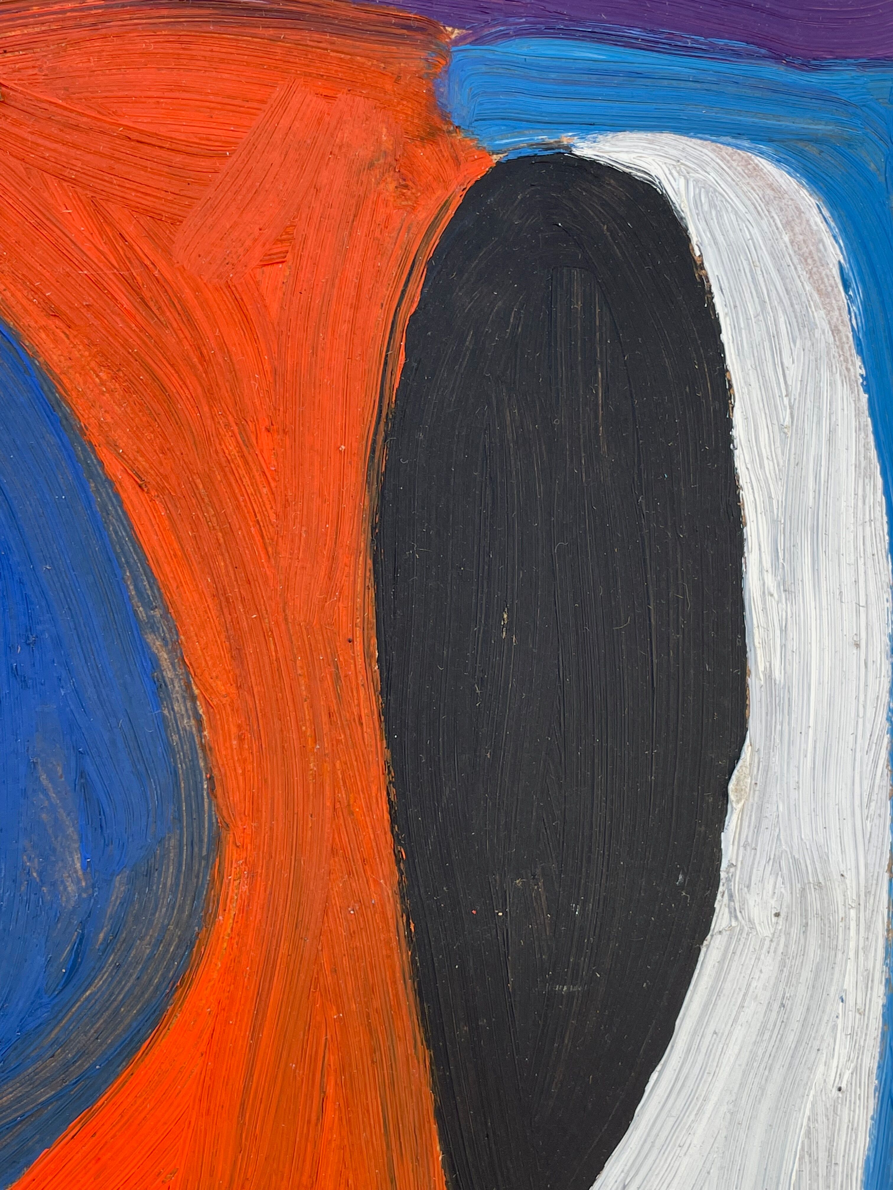 Painting abstract composition XXth