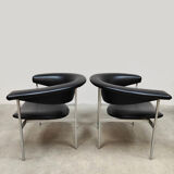Dutch vintage design Meander Gamma lounge chairs Rudolf Wolf, Gaasbeek & Van Tiel