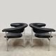 Dutch vintage design Meander Gamma lounge chairs Rudolf Wolf, Gaasbeek & Van Tiel