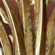 Wheat ear golden chandelier 5 branches.
