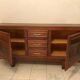 Bahut enfilade of the 1950s in solid wood
