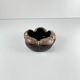 Vintage speckled glazed ceramic trinket dish – 1960/70