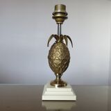 Pineapple lamp in brass 70s