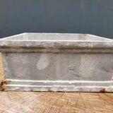 Jardinière carrée en fonte