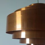 Suspension vintage mi-siècle Jo Hammerborg Ultra Copper Fog Morup