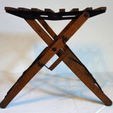 Very old folding stool with carrying handle 30/40s