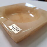 Alabaster vintage ashtray