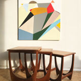 Teak trundle tables - Astro model - Design Victor Wilkins for G Plan - 1960