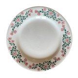 Compotier, assiette sur pied ancienne modèle Cécile de HBCM