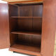 Secessionist Mahogany Display Cabinet, Austria, 1910