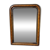 Old Louis Philippe 19th century mirror 89 x 65 cm