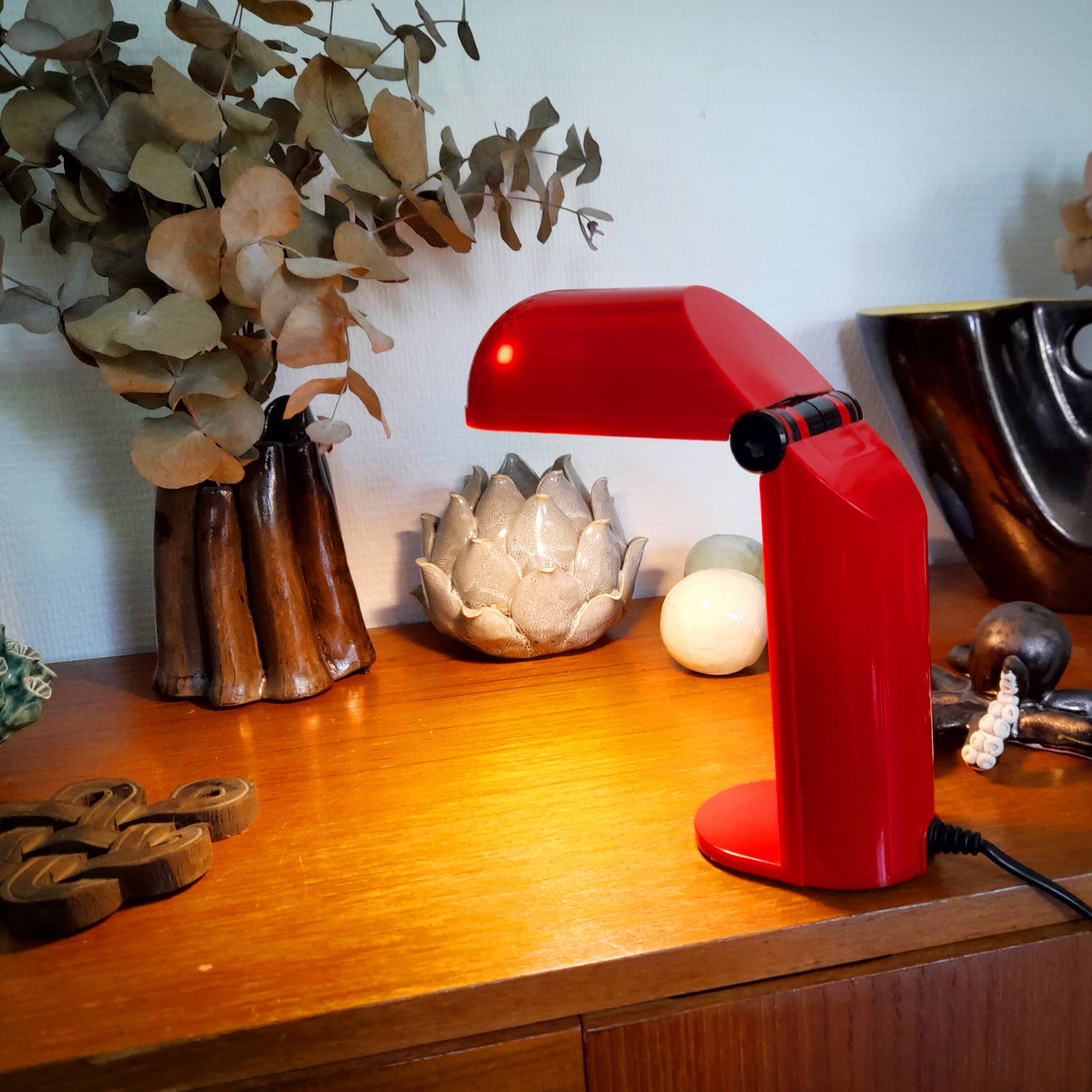 Bambina lamp by Yamada Shomei for Fase. Spain, 1970s