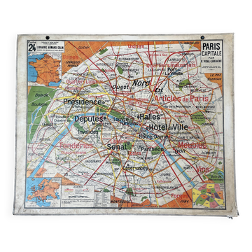 School map No. 24 Colin
