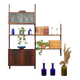 rosewood wall unit by Preben Sorensen for PS System, Randers, 1960s