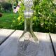 Carafe à liqueur verre ciselé