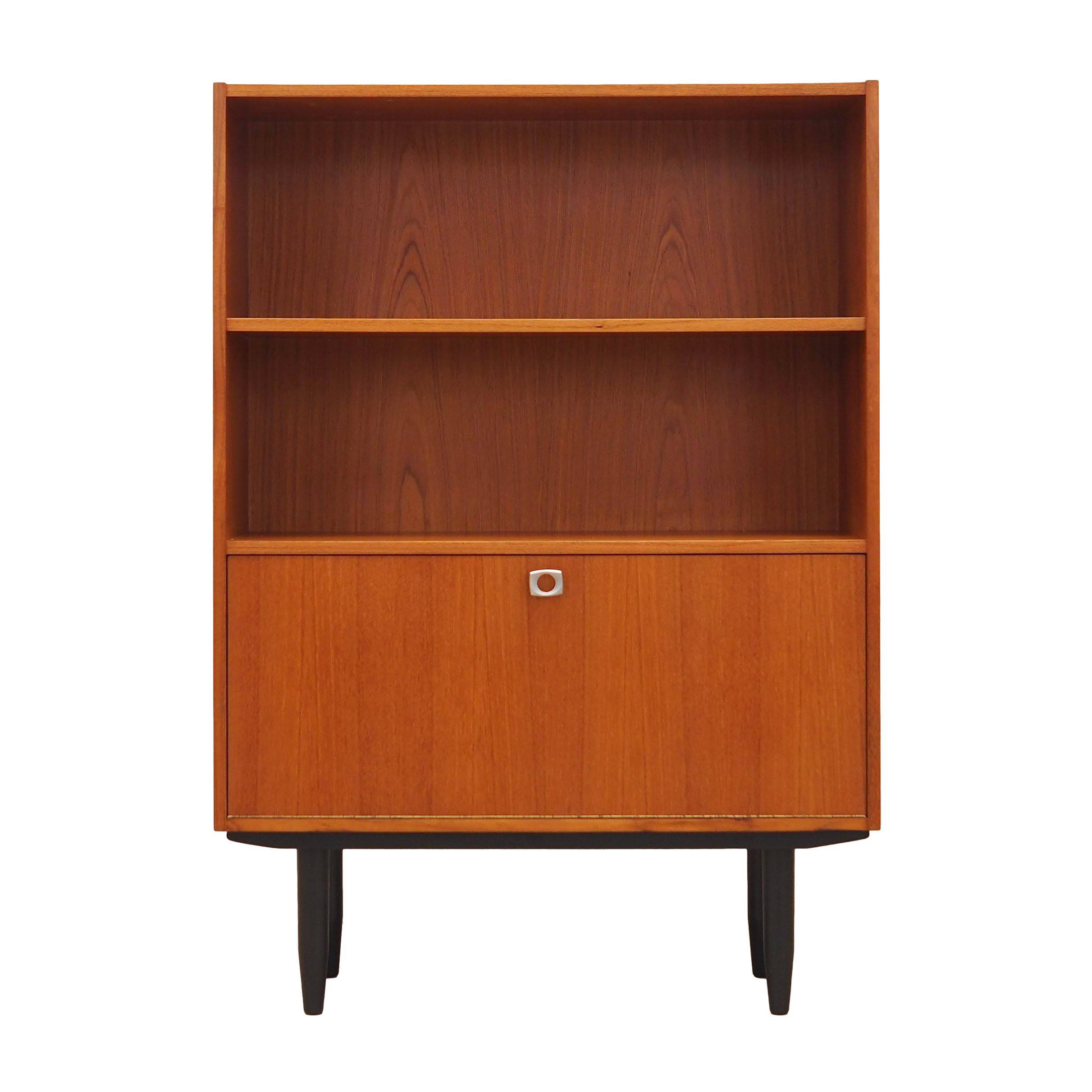 Teak bookcase, Danish design, 1960s, production: Denmark