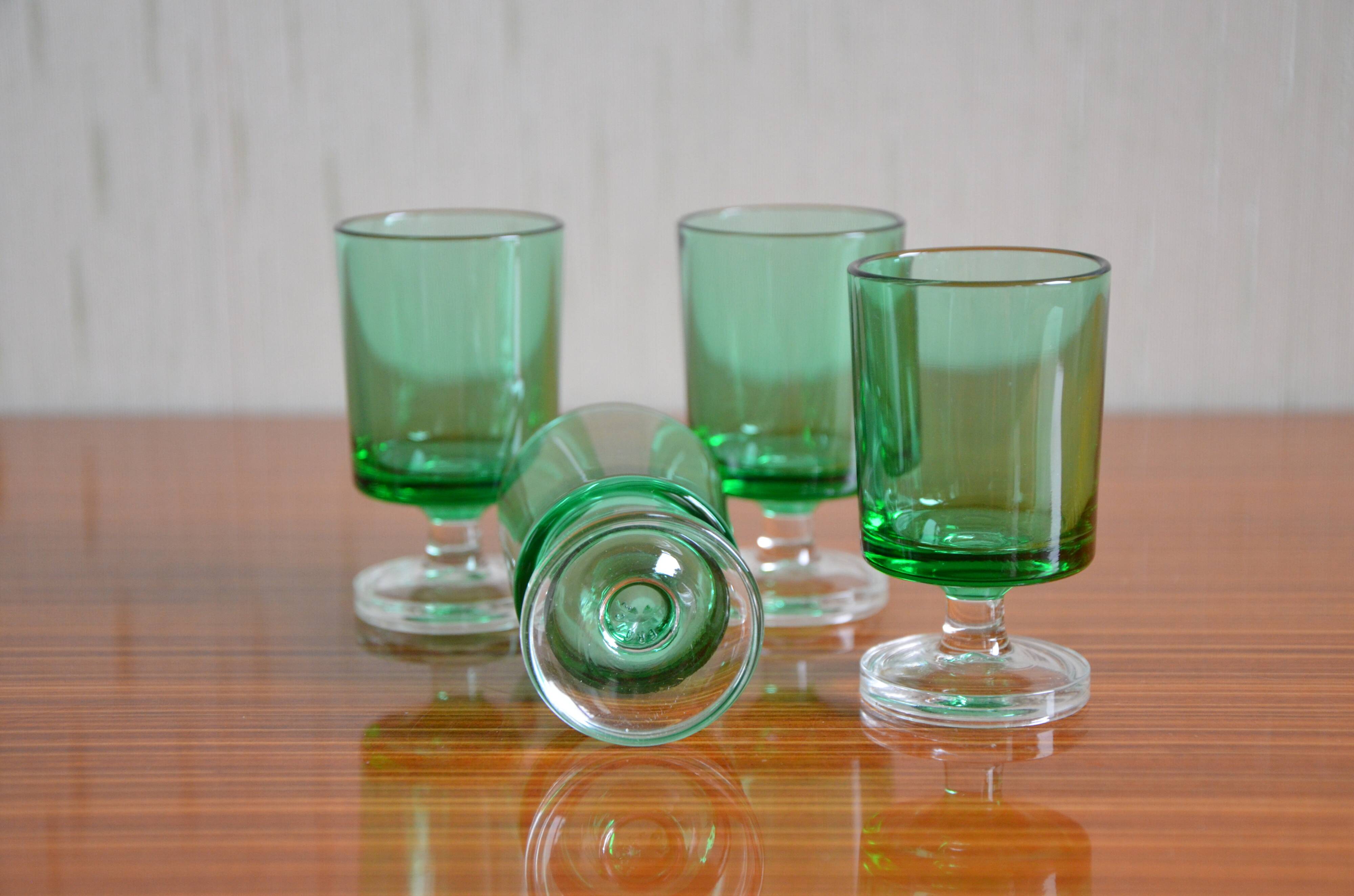 Luminarc liqueur glasses
