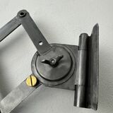 Antique bauhaus accordion wall lamp