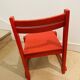 Wooden children's chair
