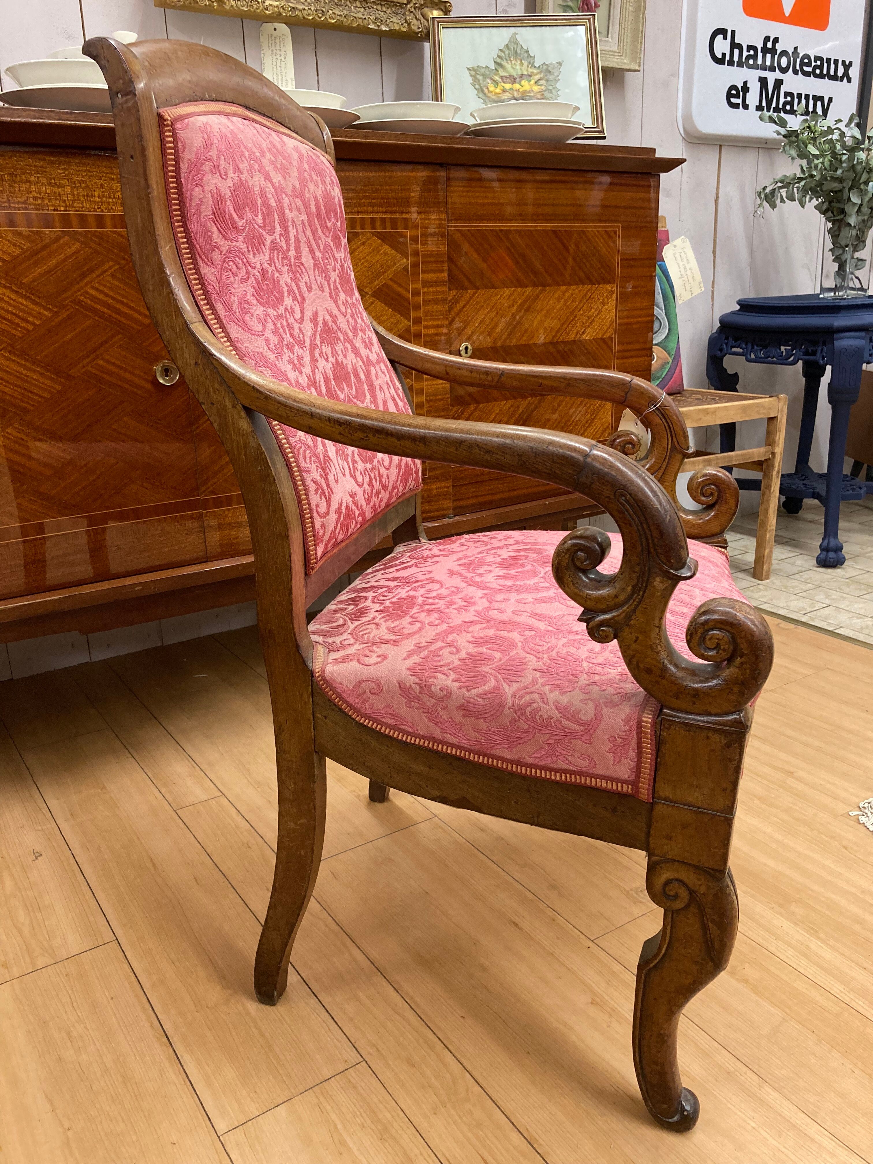 Louis-Philippe period armchair