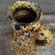 Pichet Vase Vallauris Fat Lava ou Miel H 25 cm - Vintage 70’s