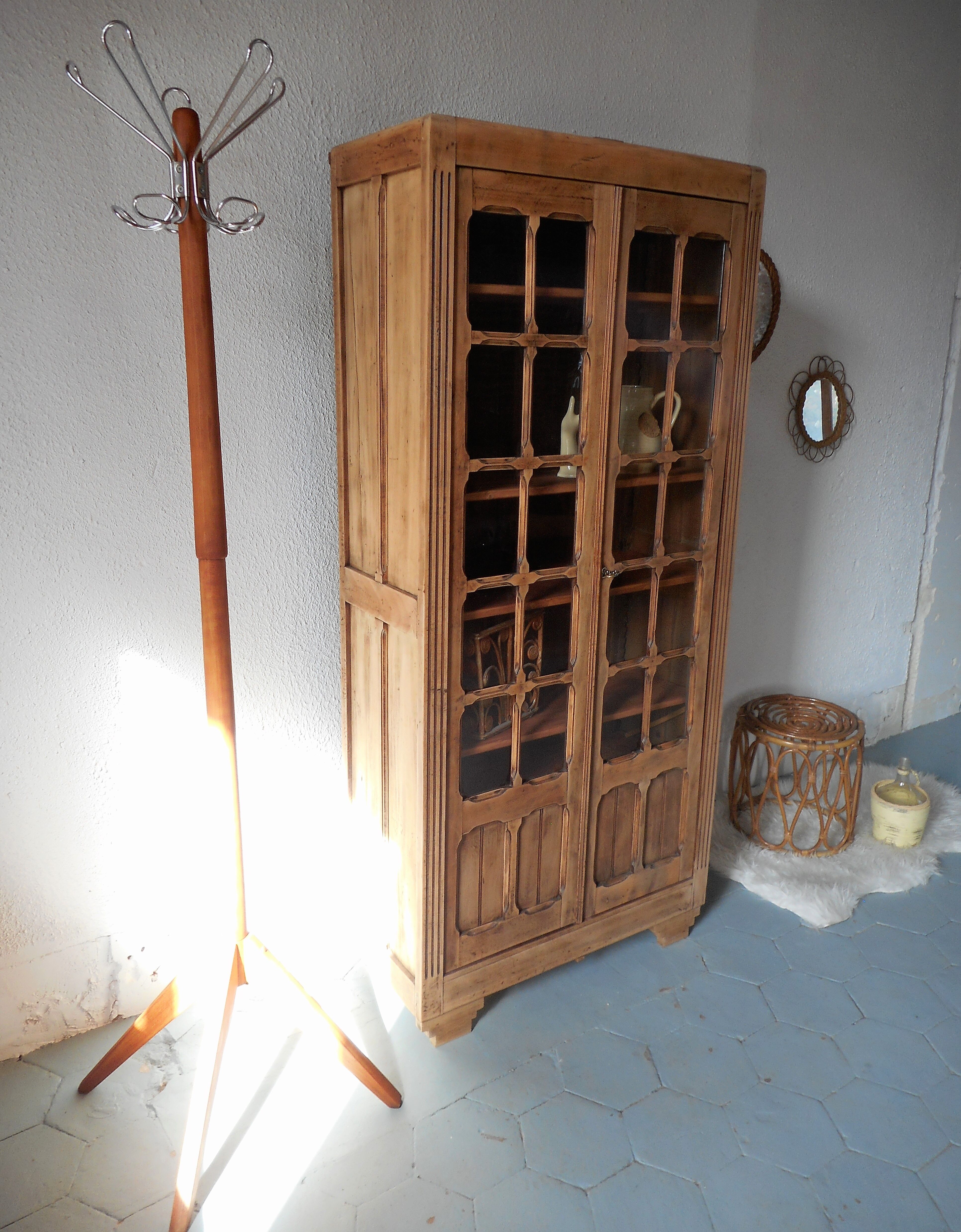 Glass cabinet in paris