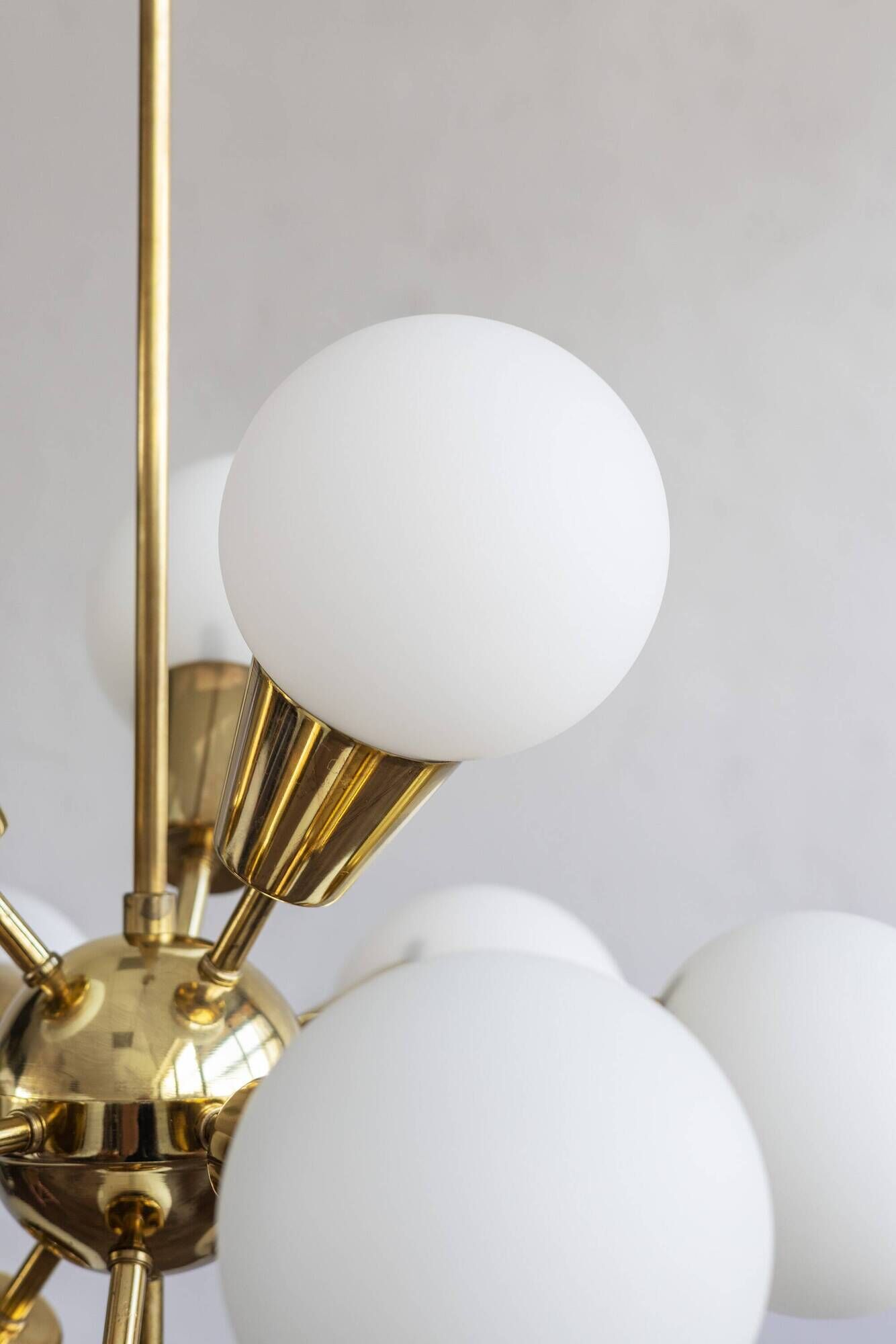 Czechoslovak Vintage Chandelier By Jaroslav Bejvl Sr. For Lustry Kamenický