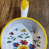 Vallauris ceramic decorative fondue pot