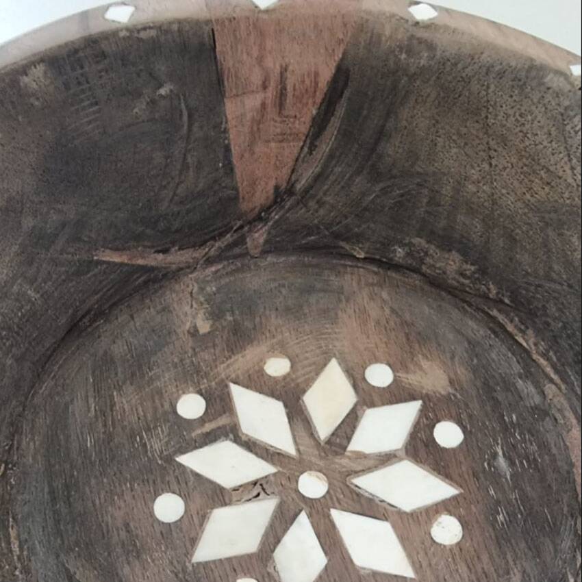Old wooden Indian parat / tray.