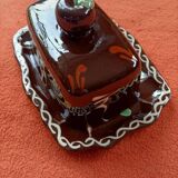 Vintage ceramic butter dish