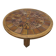 Brutalist ceramic and wood coffee table