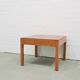 table basse carrée vintage des années 60