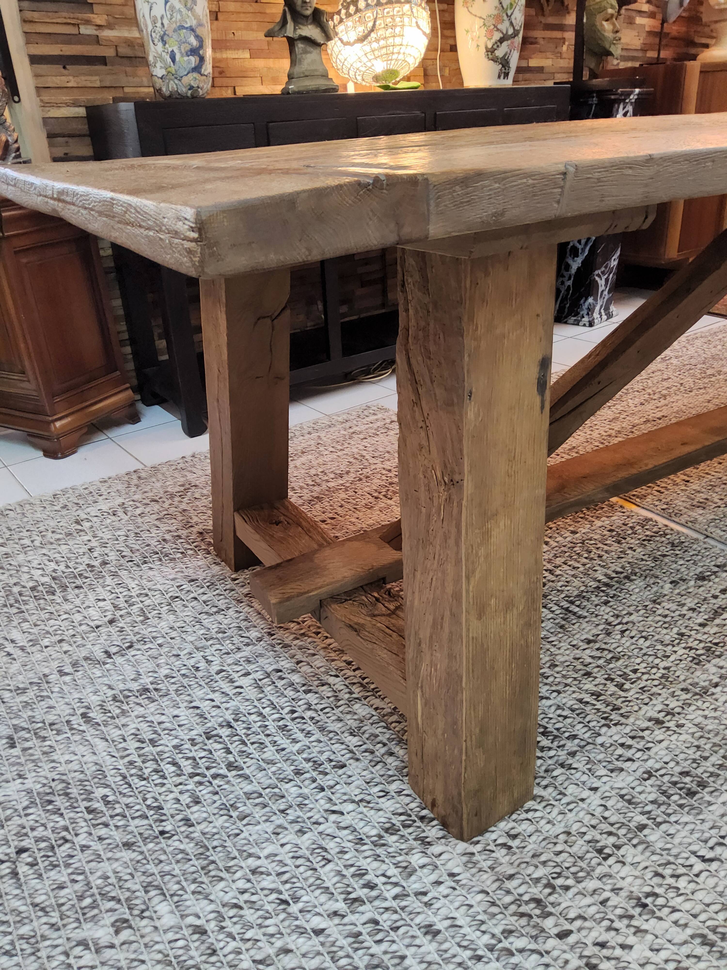 Grande table de ferme