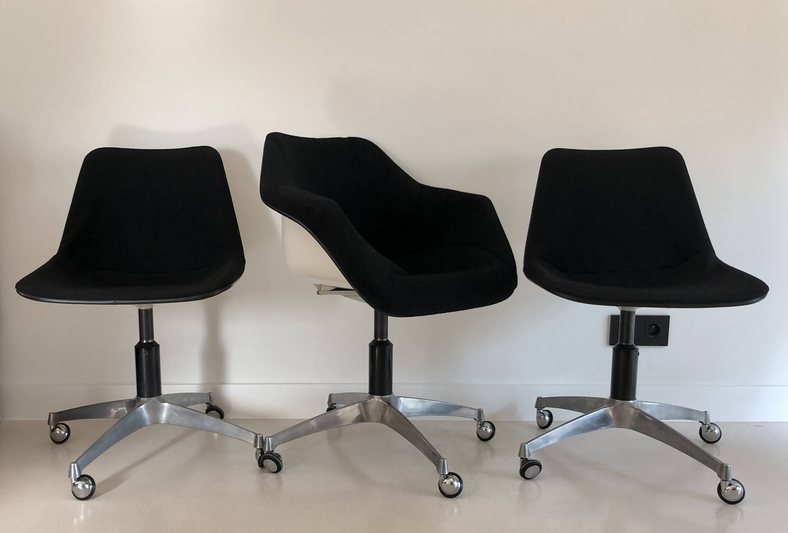 Fauteuil de bureau par Robin et Lucienne Day pour Castelli, Italie 70's