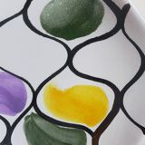 Three vintage free-form ceramic ravine dishes from the 1950s