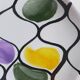 Three vintage free-form ceramic ravine dishes from the 1950s