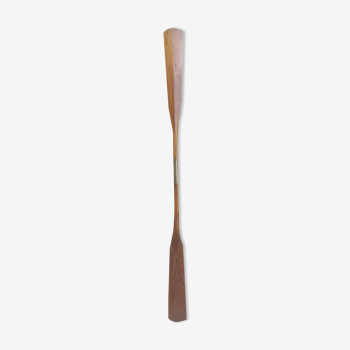 Wooden boat paddle oar