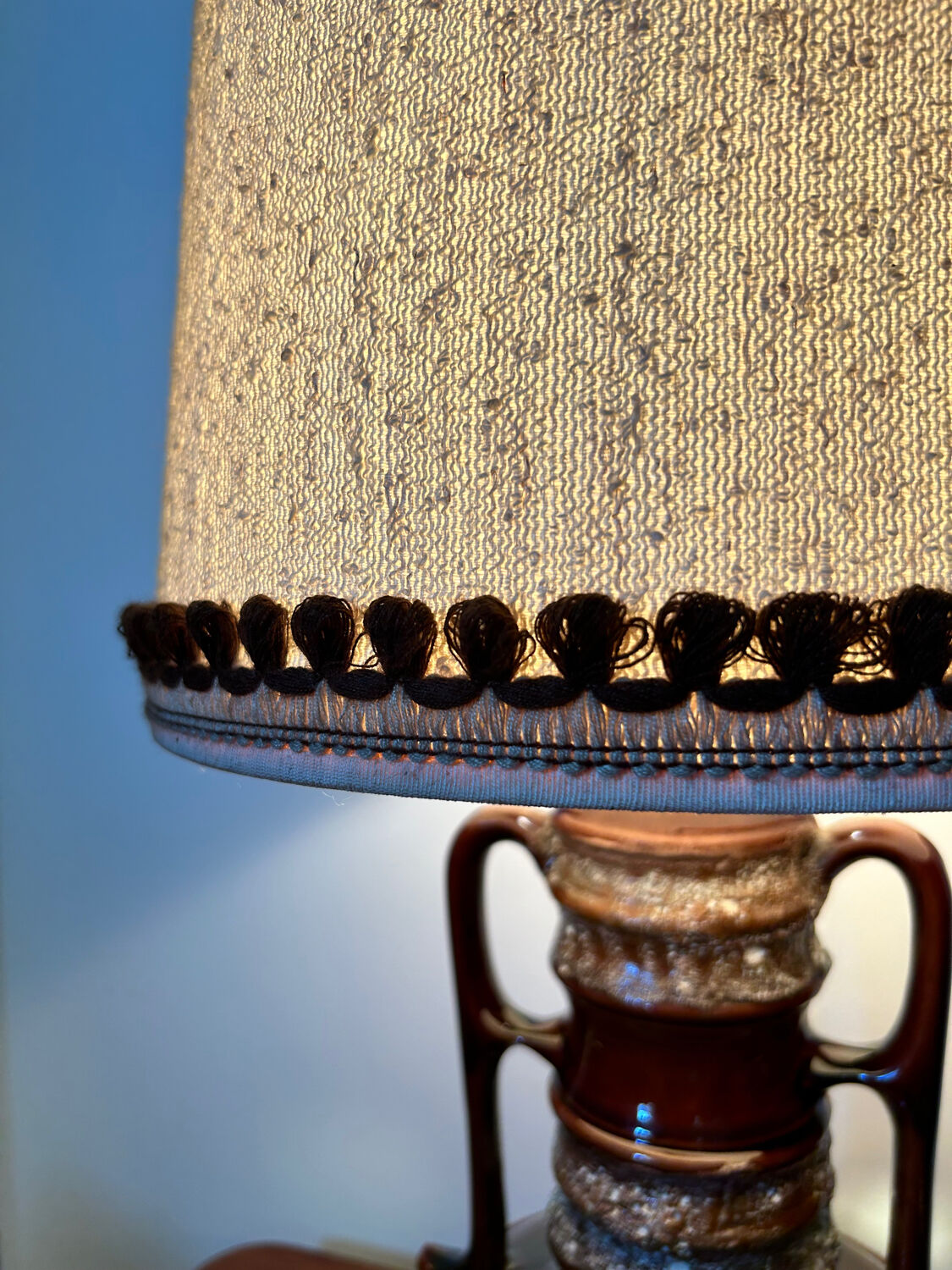 Ceramic lamp washes 60s