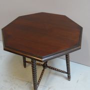 Table d’appoint Bobin en chêne vintage