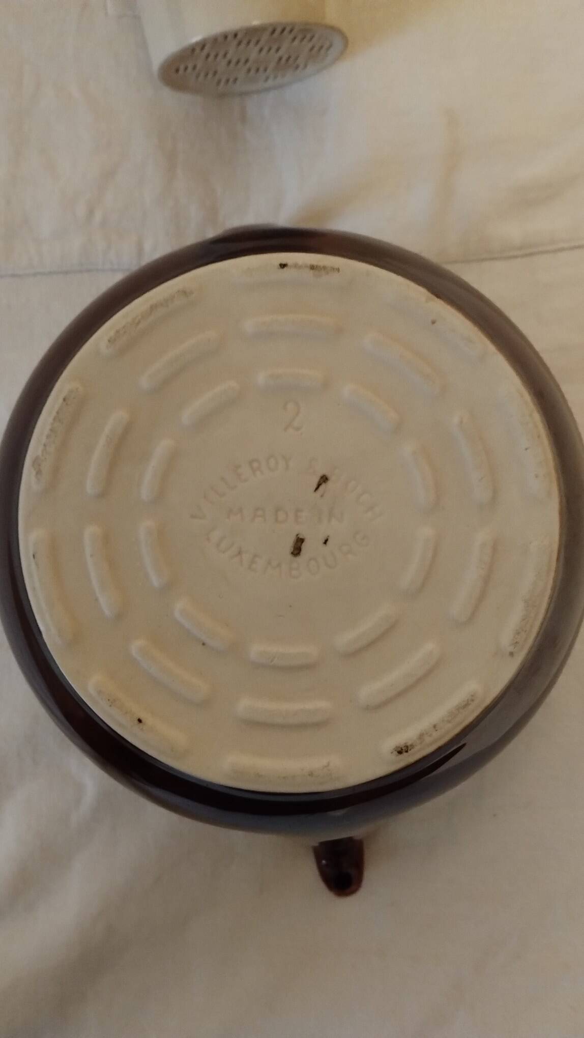 Vileroy and Boch ceramic teapot