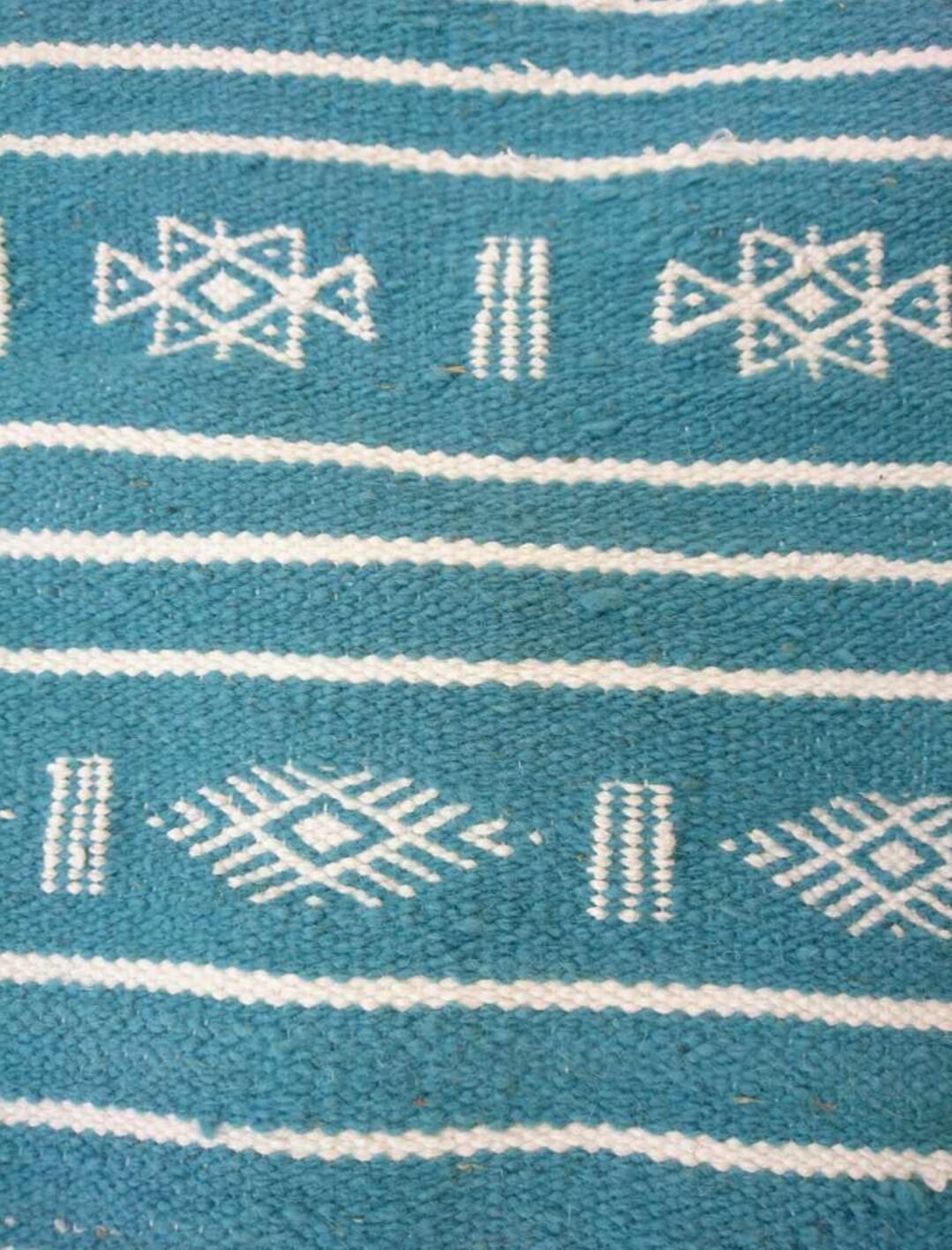 Kilim blue and white  200x100cm