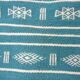 Kilim blue and white  200x100cm