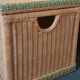 Malle en osier 92CM vintage